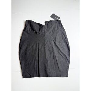 Fashion Nova Cant Resist Super High Waisted Skirt Size 1X Black Stretchy Pencil